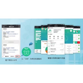 智慧主机的微信APP 同样功能强大 ！