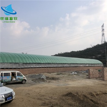 养牛场牛棚设计 肉牛养殖大棚搭建 牛棚施工方法